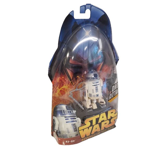 STAR WARS Revenge of the Sith R2-D2 Droid Attack 2005 NEW ROTS - Picture 2 of 12